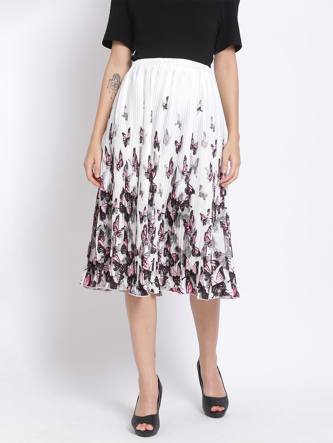 high rise a-line skirt - 17620608 - Zoom Image - 1