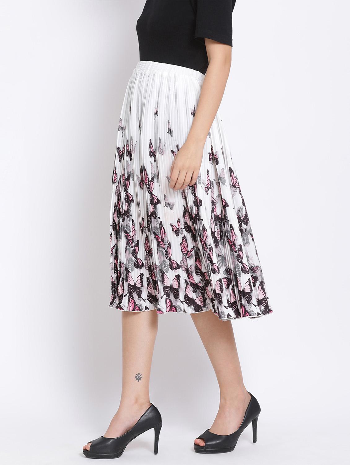 high rise a-line skirt - 17620608 - Zoom Image - 2