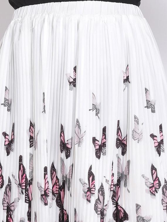 high rise a-line skirt - 17620608 - Zoom Image - 5