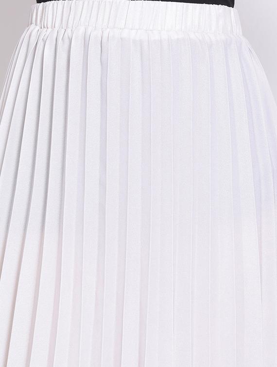 high rise pleated skirt - 17620609 - Zoom Image - 5