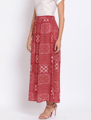 high rise maxi skirt - 17620610 - Standard Image - 2