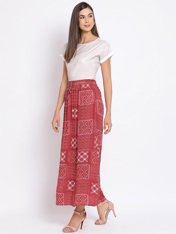 high rise maxi skirt - 17620610 - Zoom Image - 4