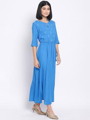 tie front maxi dress - 17620626 - Standard Image - 2