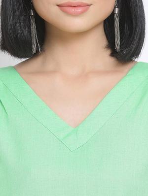 pocket detail a-line dress - 17620633 - Standard Image - 4