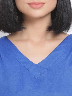 pocket detail a-line dress - 17620635 - Standard Image - 4