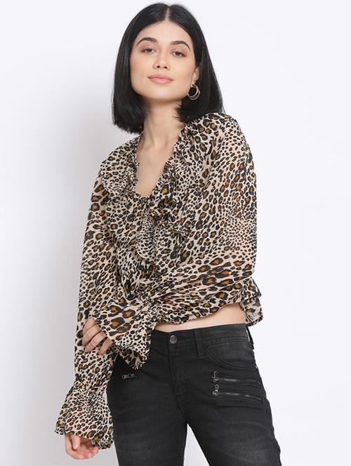 animal crop top - 17620672 - Standard Image - 1