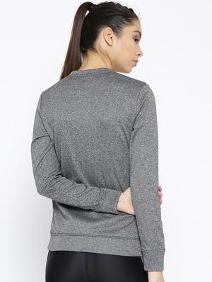 round neck solid sweatshirt - 17620708 - Standard Image - 3