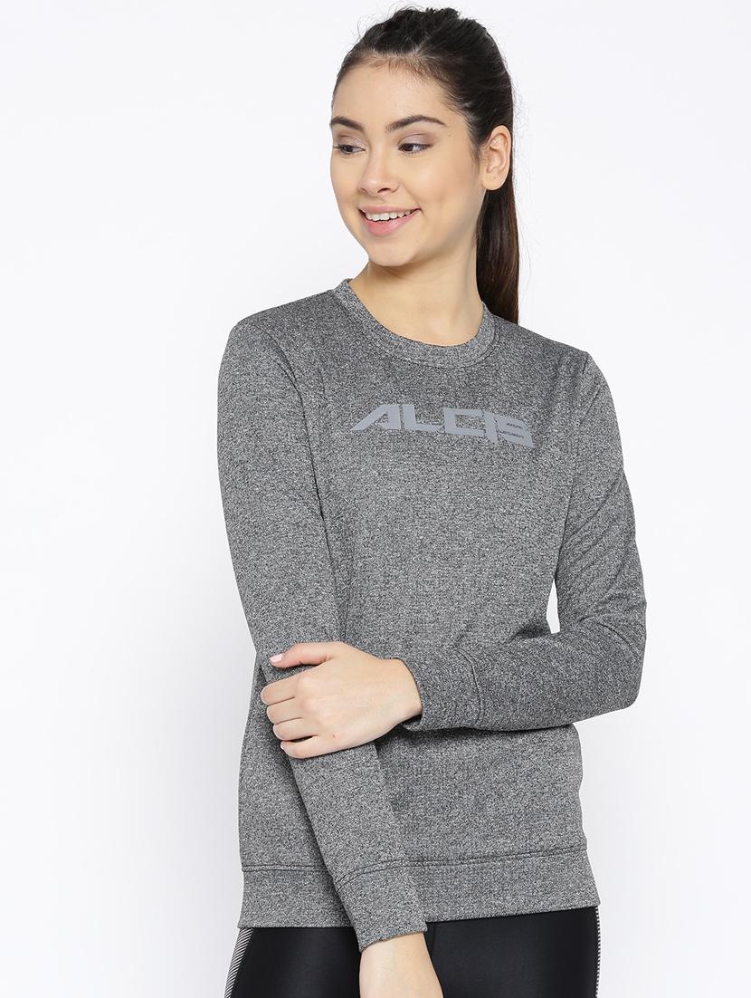 round neck solid sweatshirt - 17620708 - Zoom Image - 1