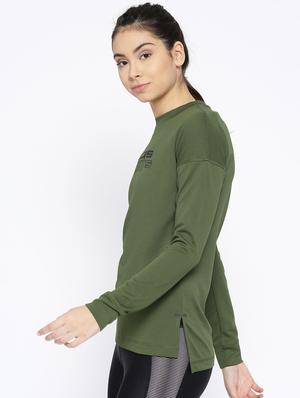 round neck solid sweatshirt - 17620711 - Standard Image - 2