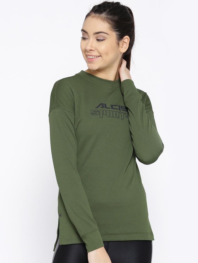 round neck solid sweatshirt - 17620711 - Zoom Image - 1