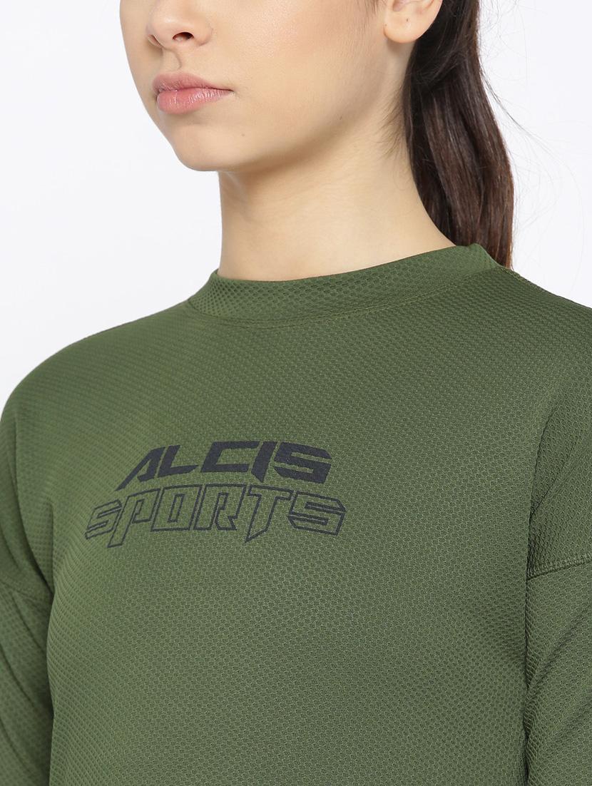 round neck solid sweatshirt - 17620711 - Zoom Image - 4