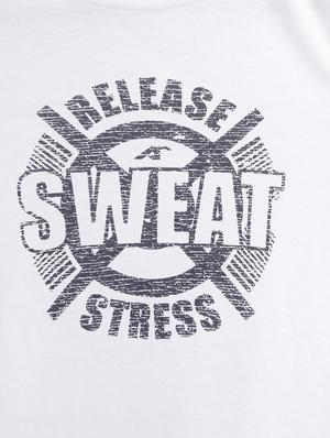 white cotton tshirt - 17620792 - Standard Image - 3