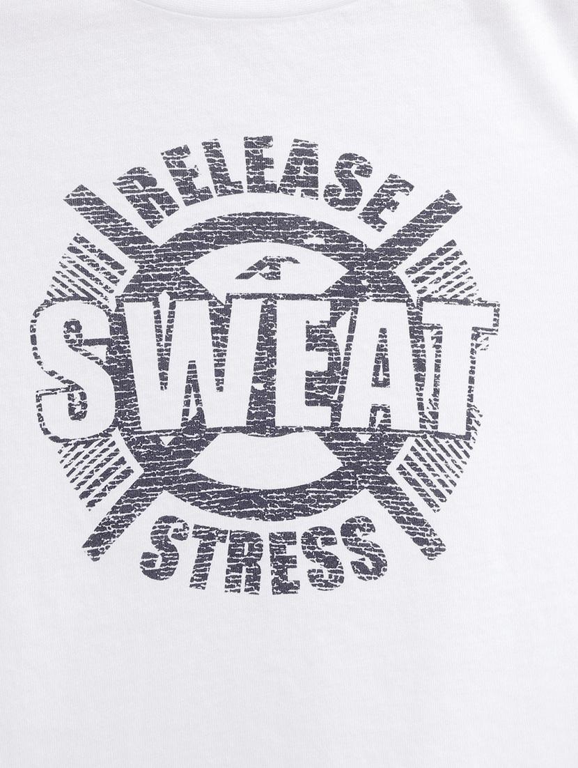 white cotton tshirt - 17620792 - Zoom Image - 3