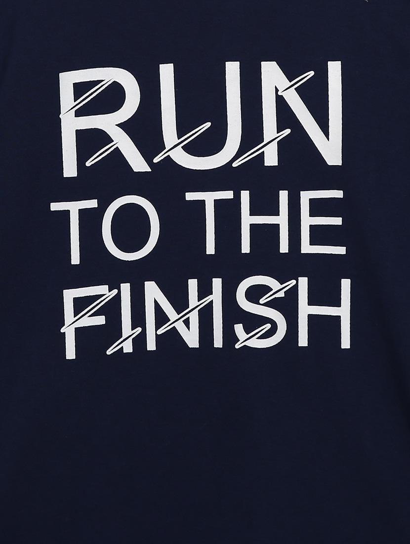 navy blue cotton tshirt - 17620798 - Zoom Image - 3