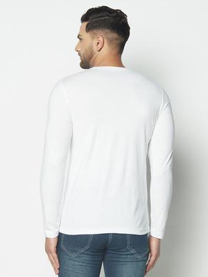 white taped t-shirt - 17620973 - Standard Image - 3