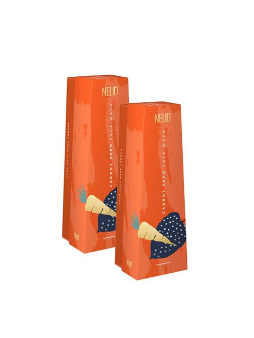 neud carrot seed premium face wash for men & women - 2 packs (300ml each) - 17622647 - Standard Image - 1