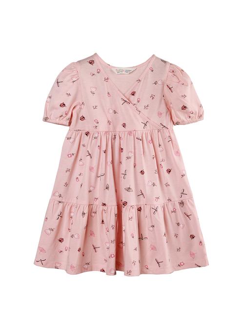pink cotton frock - 17622824 - Standard Image - 1