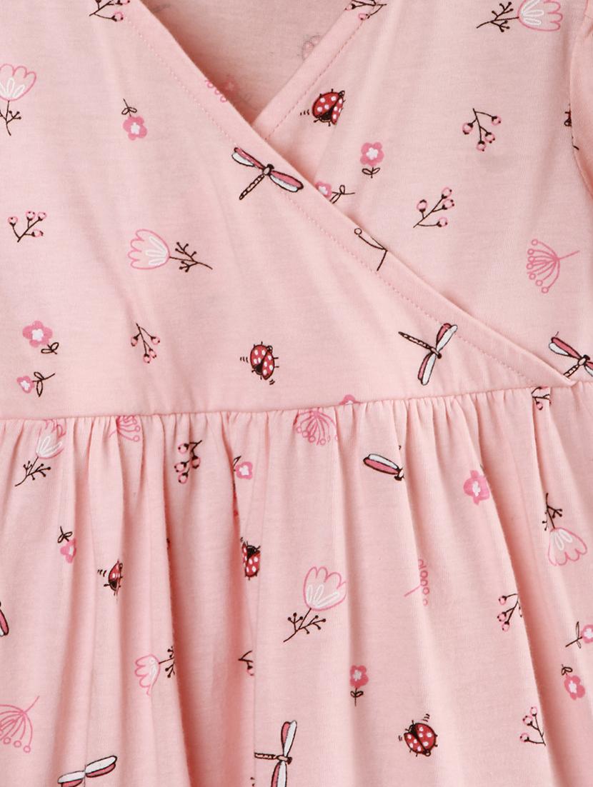 pink cotton frock - 17622824 - Zoom Image - 3