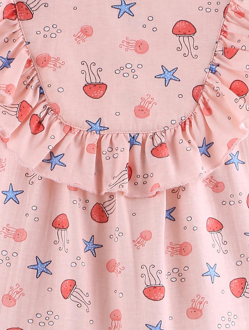 pink cotton frock - 17622826 - Zoom Image - 3