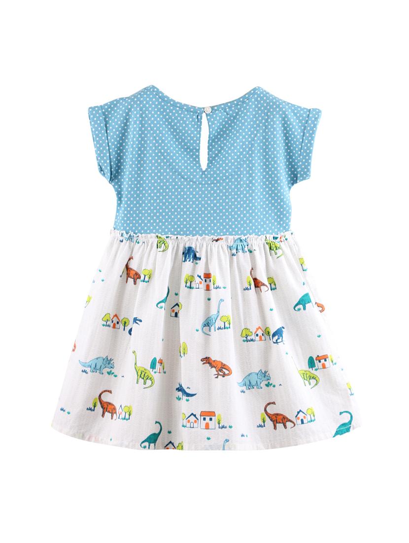 blue cotton frock - 17622831 - Zoom Image - 2