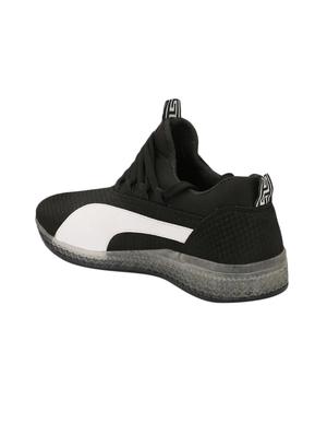black canvas lace up sneakers - 17622911 - Standard Image - 3