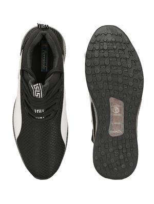 black canvas lace up sneakers - 17622911 - Standard Image - 4