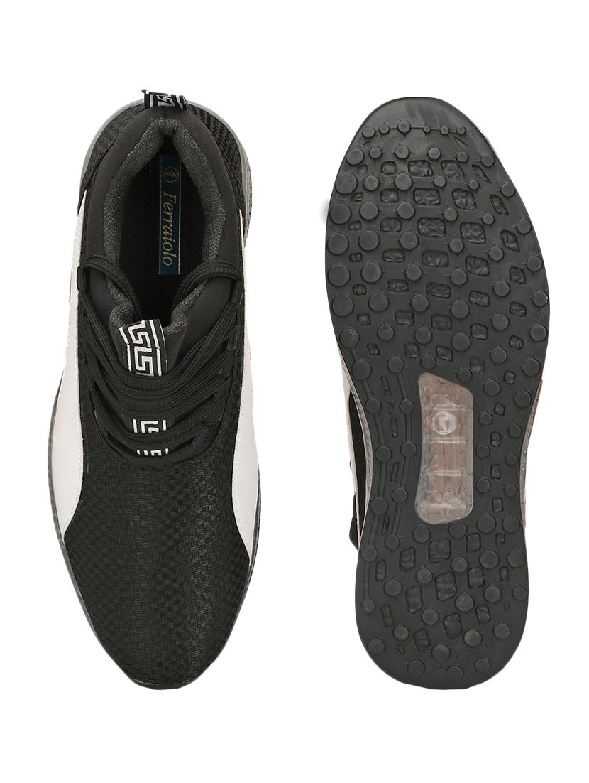 black canvas lace up sneakers - 17622911 - Zoom Image - 4
