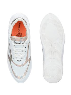 grey canvas lace up sneakers - 17622913 - Standard Image - 4