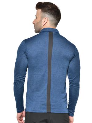 blue printed polo t-shirt - 17623095 - Standard Image - 3