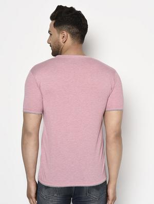 pink solid t-shirt - 17623399 - Standard Image - 3