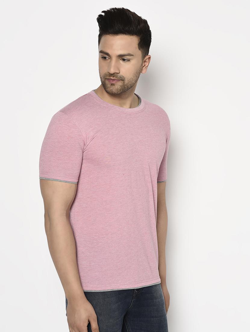 pink solid t-shirt - 17623399 - Zoom Image - 2
