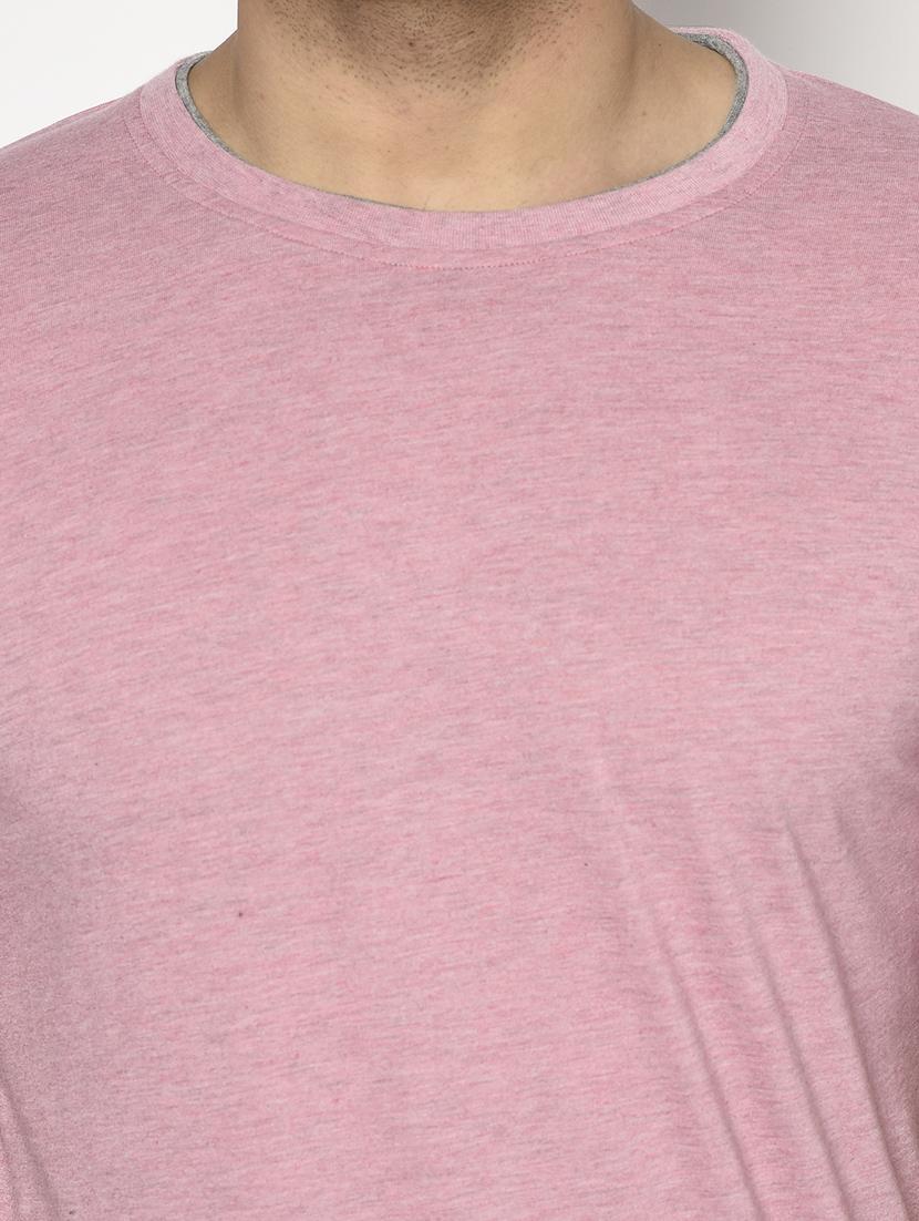 pink solid t-shirt - 17623399 - Zoom Image - 5