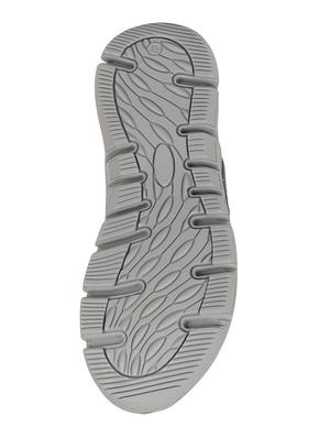 black pu toe separator slippers - 17623601 - Standard Image - 5