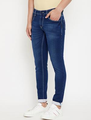 blue light washed denim jeans - 17623930 - Standard Image - 2