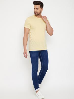 blue light washed denim jeans - 17623930 - Standard Image - 4