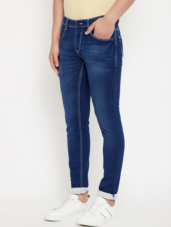 blue light washed denim jeans - 17623930 - Zoom Image - 2