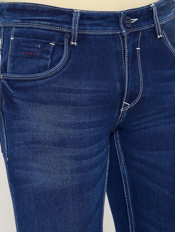 blue light washed denim jeans - 17623930 - Zoom Image - 5
