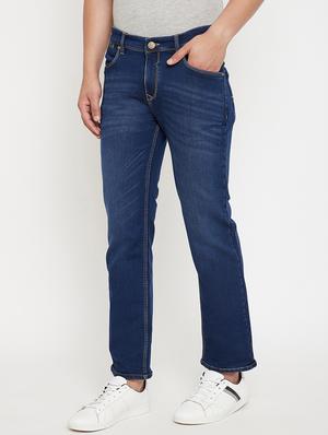 blue light washed denim jeans - 17623938 - Standard Image - 2