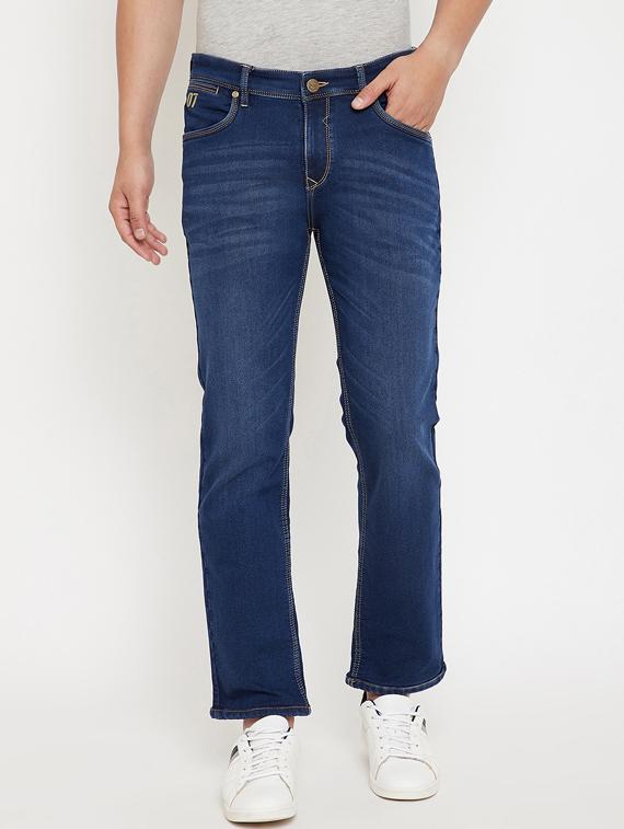 blue light washed denim jeans - 17623938 - Zoom Image - 1