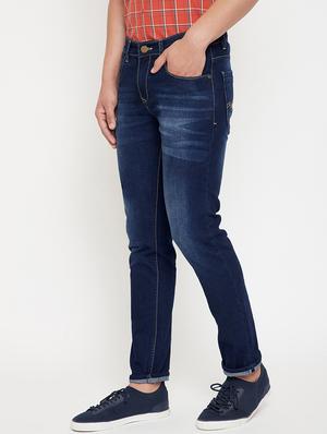 blue light washed denim jeans - 17623940 - Standard Image - 2