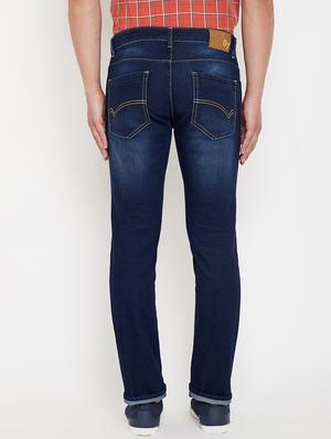 blue light washed denim jeans - 17623940 - Standard Image - 3