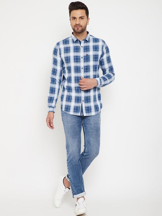 blue light washed denim jeans - 17623942 - Zoom Image - 4