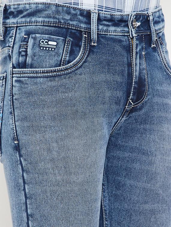 blue light washed denim jeans - 17623942 - Zoom Image - 5