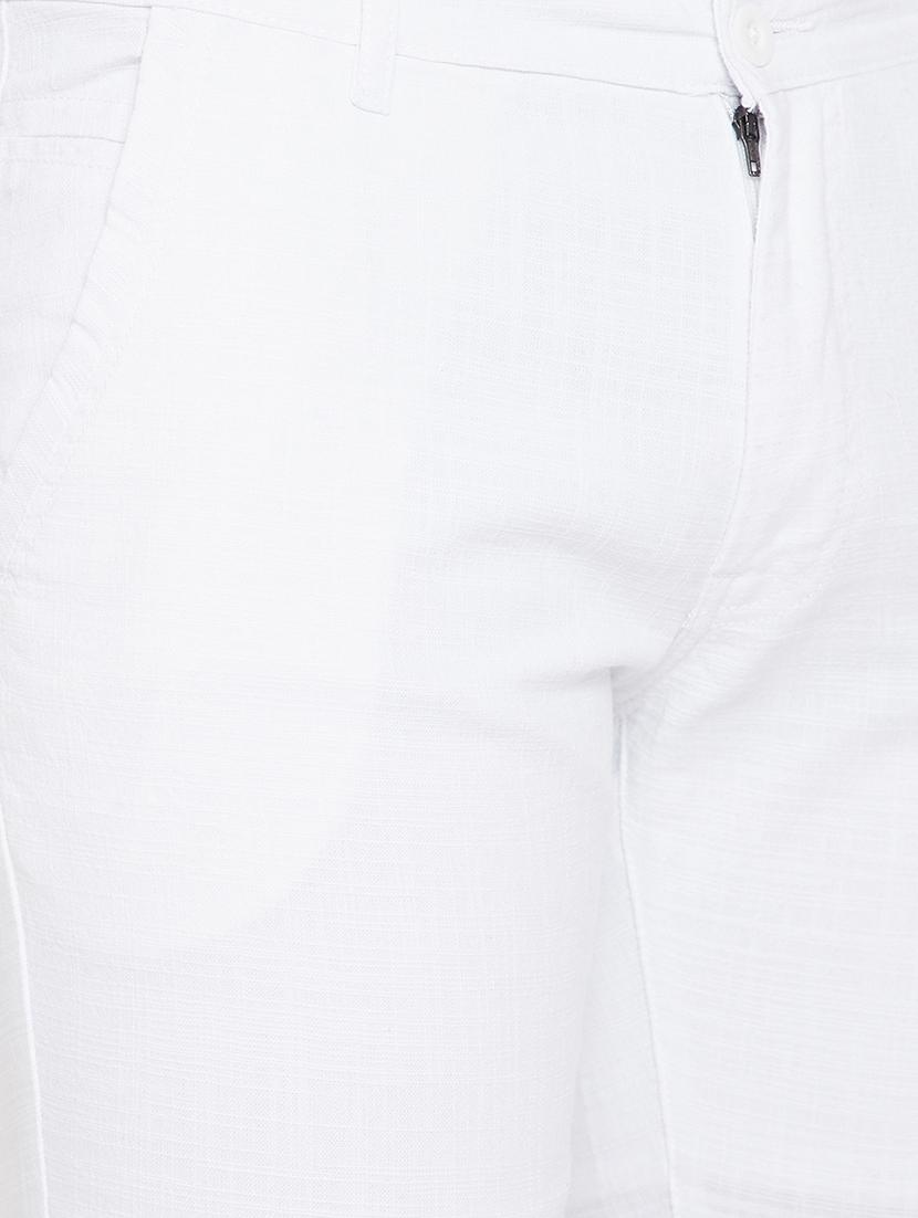 white solid chinos - 17623952 - Zoom Image - 5