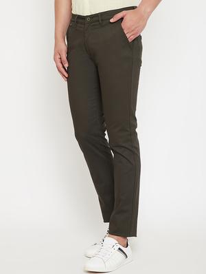 green solid chinos - 17623960 - Standard Image - 2