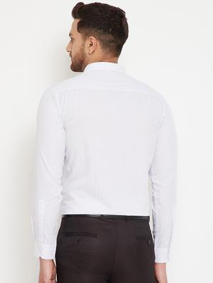 white striped formal shirt - 17623992 - Standard Image - 3