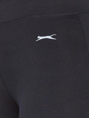 black solid sports capri - 17624505 - Standard Image - 5