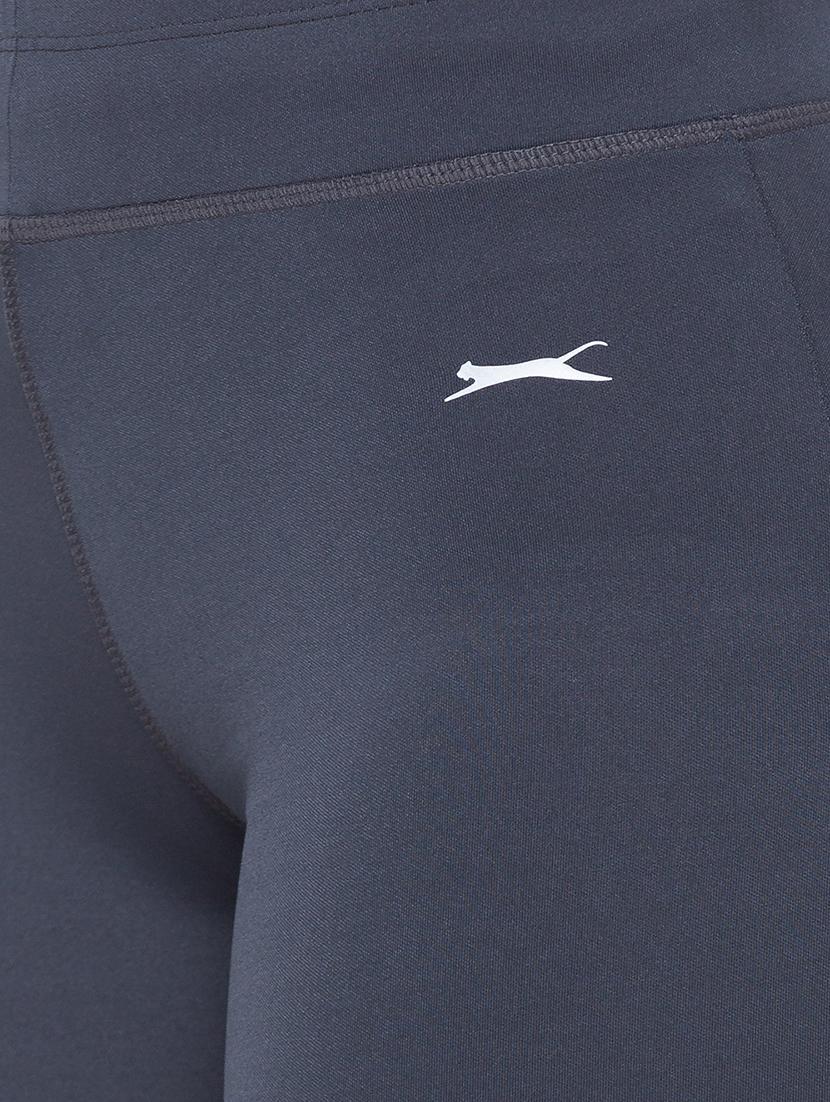grey solid sports capri - 17624506 - Zoom Image - 5