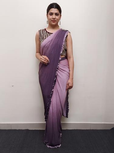 designer drape saree - 17624709 - Standard Image - 1