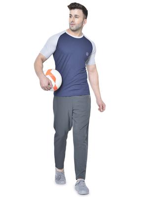 blue solid raglan t-shirt - 17624919 - Standard Image - 4